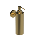 The Gosfield Stainless Steel Concealed Fixing Accessories Single Soap Dispenser, PVD Satin Gold