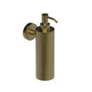 The Gosfield Stainless Steel Concealed Fixing Accessories Single Soap Dispenser, PVD Satin Brass