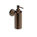 The Gosfield Stainless Steel Concealed Fixing Accessories Single Soap Dispenser, PVD Polished Bronze