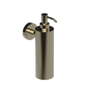 The Gosfield Stainless Steel Concealed Fixing Accessories Single Soap Dispenser, PVD Polished Champagne
