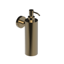 The Gosfield Stainless Steel Concealed Fixing Accessories Single Soap Dispenser, PVD Polished Warm Brass