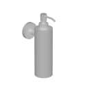 The Gosfield Stainless Steel Concealed Fixing Accessories Single Soap Dispenser, Matt White (RAL 9016)