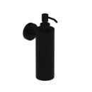 The Gosfield Stainless Steel Concealed Fixing Accessories Single Soap Dispenser, Matt Black (RAL 9005)