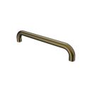 The Hanson, stainless steel flangeless fixing grab rail, PVD Satin Brass