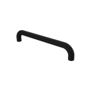 The Hanson, stainless steel flangeless fixing grab rail, Matt Black (RAL 9005)
