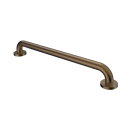 The Hanson, stainless steel concealed fixing grab rail, Antique Brass Plated