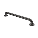 The Hanson, stainless steel concealed fixing grab rail, PVD Polished Graphite
