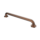 The Hanson, stainless steel concealed fixing grab rail, PVD Polished Warm Gold