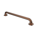 The Hanson, stainless steel concealed fixing grab rail, PVD Satin Warm Gold