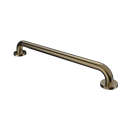 The Hanson, stainless steel concealed fixing grab rail, PVD Polished Warm Brass