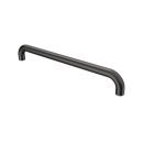 The Hanson, stainless steel flangeless fixing grab rail, PVD Satin Graphite