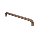 The Hanson, stainless steel flangeless fixing grab rail, PVD Satin Warm Gold