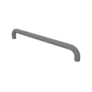 The Hanson, stainless steel flangeless fixing grab rail, Matt White (RAL 9016)