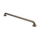 The Hanson, stainless steel concealed fixing grab rail, PVD Polished Warm Brass