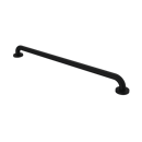 The Hanson, stainless steel concealed fixing grab rail, Matt Black (RAL 9005)