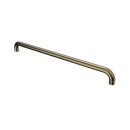 The Hanson, stainless steel flangeless fixing grab rail, PVD Polished Brass