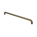 The Hanson, stainless steel flangeless fixing grab rail, PVD Satin Brass