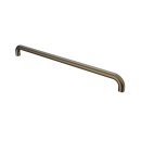 The Hanson, stainless steel flangeless fixing grab rail, PVD Satin Warm Brass
