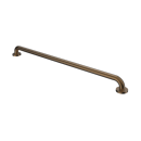 The Hanson, stainless steel concealed fixing grab rail, Antique Brass Plated