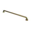 The Hanson, stainless steel concealed fixing grab rail, Polished Gold Plated