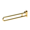 The Hanson, 800mm stainless steel concealed fixing looped hinged support rail, PVD Polished Gold