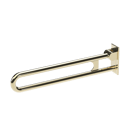 The Hanson, 800mm stainless steel concealed fixing looped hinged support rail, PVD Polished Champagne
