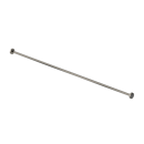 The Hanson, stainless steel concealed fixing shower curtain rail, 2m, PVD Polished Nickel