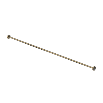 The Hanson, stainless steel concealed fixing shower curtain rail, 2m