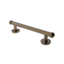 The Portland, solid brass concealed fixing grab rail, Natural Satin Bronze
