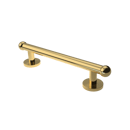 The Portland, solid brass concealed fixing grab rail, Polished Gold Plated