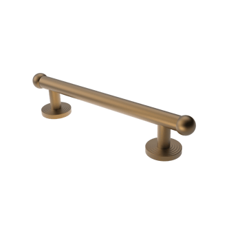 The Portland, solid brass concealed fixing removable grab rail