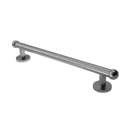 The Portland, solid brass concealed fixing grab rail, Satin Chrome Plated
