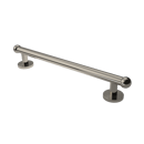 The Portland, solid brass concealed fixing grab rail, Polished Nickel Plated