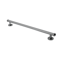 The Portland, solid brass concealed fixing grab rail, Polished Chrome Plated