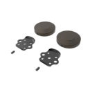 The Portland, removable rail fitting kit & blanking covers, Natural Antique Bronze