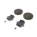 The Portland, removable rail fitting kit & blanking covers, Natural Weathered Bronze