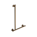 The Portland, 900 x 600 solid brass concealed fixing L-shape grab rail