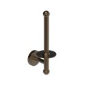 The Portland Vertical Toilet Roll Holder, Natural Satin Bronze