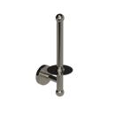 The Portland Vertical Toilet Roll Holder, Polished Nickel Plated