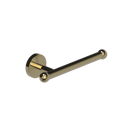 The Portland Horizontal Toilet Roll Holder, Natural Polished Brass