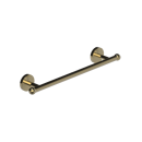 The Portland 450mm Towel Rail, Natural Polished Brass