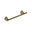 The Portland 450mm Towel Rail, Natural Satin Brass