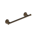 The Portland 450mm Towel Rail, Natural Weathered Brass
