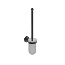 The Portland Toilet Brush and Holder, Natural Antique Bronze