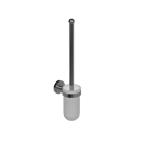 The Portland Toilet Brush and Holder, Polished Chrome Plated