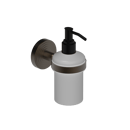 The Portland Single Soap Dispenser, Natural Weathered Bronze