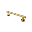 The Cavendish, stainless steel concealed fixing grab rail, Polished Gold Plated