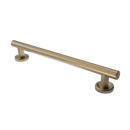 The Cavendish, stainless steel concealed fixing grab rail, PVD Satin Warm Brass
