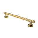 The Cavendish, stainless steel concealed fixing removable grab rail, PVD Polished Gold