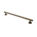 The Cavendish, stainless steel concealed fixing grab rail, Antique Brass Plated